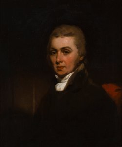 Portræt af en gentleman (olie på lærred) af Thomas (circle of) Lawrence