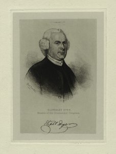 Eliphalet Dyer (ætsning) af Thomas Addis (after) Emmet