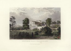Brougham Hall af Thomas Allom