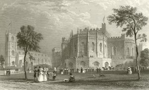 Lancaster Castle af Thomas Allom