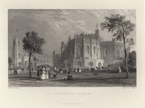 Lancaster Castle af Thomas Allom