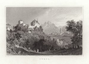 Tyrol af Thomas Allom