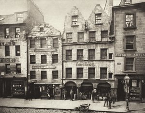 Gamle bygninger på High Street, nr. 17-27 (#16) af Thomas Annan