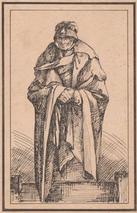 En gammel kvinde af Thomas Barker