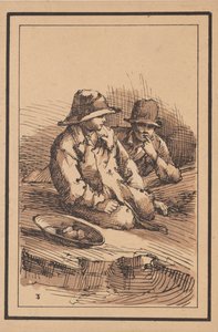 Rustikke figurer: To drenge, 1801.