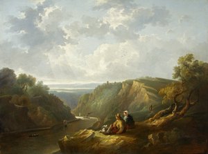 Avon Gorge (olie på lærred)