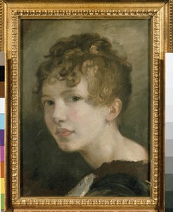 Portræt af frøken H.M. af Cardonnel Lawson, 1800-tallet