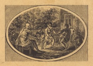 Der alte Mann und seine Söhne af Thomas Bewick