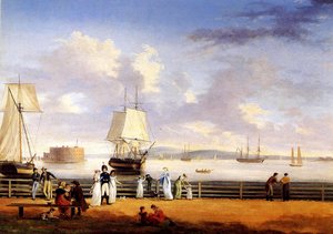 New York Harbour, ca. 1810