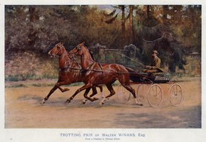 Trotting Pair of Walter Winans, Esquiredani