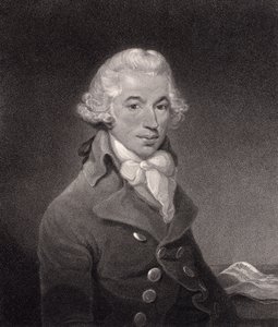 Portræt af Ignace Pleyel (1757-1831) graveret af William Nutter
