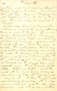 Thomas Butler Gunn Diaries- bind 20, side 104, 12. juli 1862 af Thomas Butler Gunn
