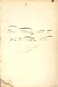 Thomas Butler Gunn Diaries- bind 7, side 5, 1855-1856