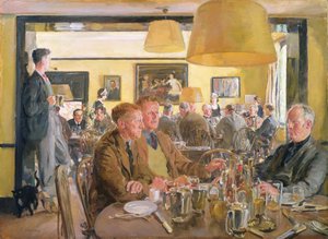 Frokost i Chelsea Arts Club