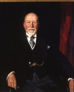 Portræt af Sir William Nicholson, ca. 1935-36 (olie på lærred)