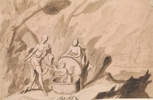 The Daughters of Cecrops opdager Ericthonius: Ovid, Metamorphoses, bog 2