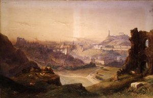 Edinburgh fra Salisbury Crags