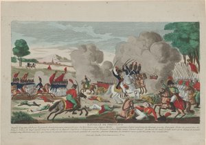 Slaget ved Friedland. En anklage fra den russiske Leib-garde den 14. juni 1807, 1808 af Thomas Charles Naudet