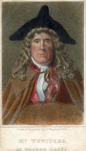 Mr Wewitzer som Doctor Caius, 1819.