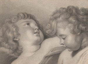 To kerubhoveder, 1800.