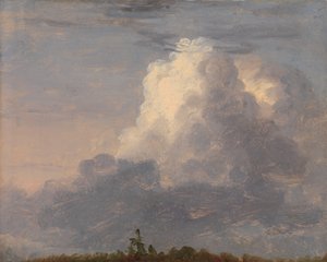 Skyer, ca. 1838. af Thomas Cole