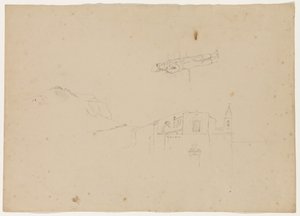 Facade af et hus af Thomas Cole
