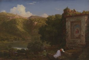 Den eftertænksomme af Thomas Cole