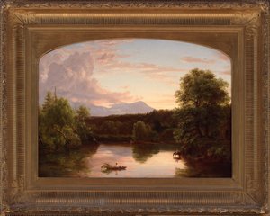 North Mountain og Catskill Creek af Thomas Cole