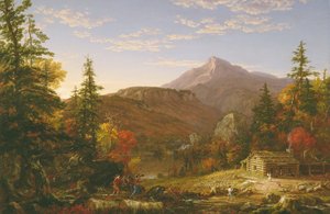 Jægerens tilbagevenden af Thomas Cole