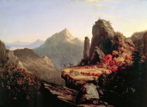Den sidste af mohikanerne af Thomas Cole