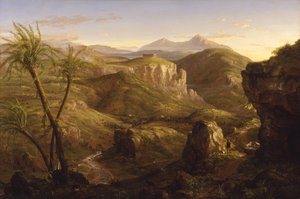 Segesta-dalen og templet, Sicilien, 1844
