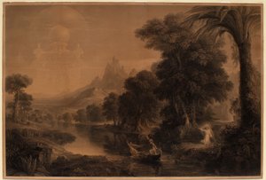Livets rejse, II, ungdommen af Thomas Cole