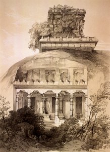 Hule med strukturel Vimana, Mahavellipore