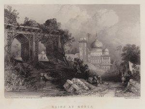 The Ruins Remember It (Black Litho) af Thomas Colman Dibdin