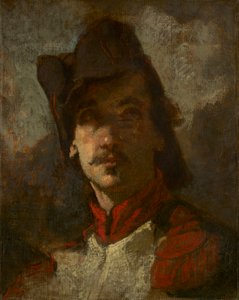 En frivillig af 1792, 1848. af Thomas Couture