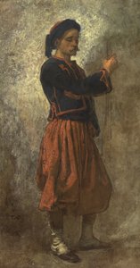 A Zouave, 1856-62 af Thomas Couture