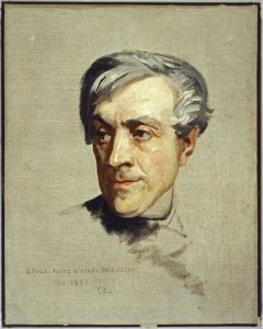 Studie efter Jules Michelet af Thomas Couture