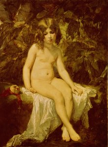 Lille Bader, 1849 af Thomas Couture