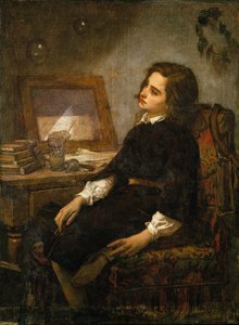 Sæbebobler, ca. 1859.