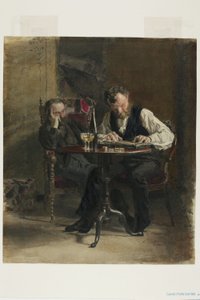 Zitherspilleren af Thomas Cowperthwait Eakins