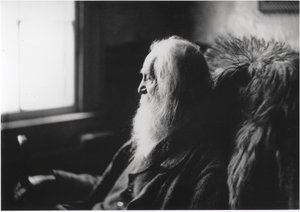Walt Whitman i Camden, N.J., ca. 1891 (sølvtryk på papir) af Thomas Cowperthwait Eakins