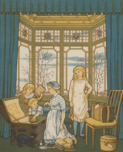 London: pakning (farve litho) af Thomas Crane