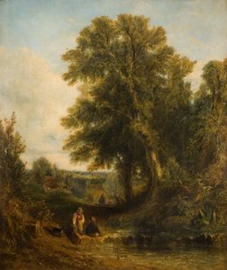 Engelsk landskab, 1829. af Thomas Creswick