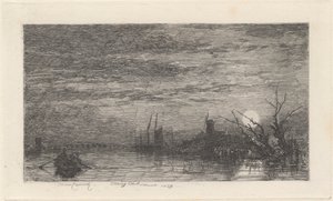 Måneskin af Thomas Creswick