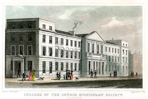 College of the Church Missionary Society, Islington, London, 1827. af Thomas Dale