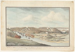 Angreb mod Fort Washington, ca. 1776-1812 (akvarel)