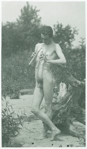 J. Laurie Wallace Study for Arcadia, ca. 1883. af Thomas Eakins
