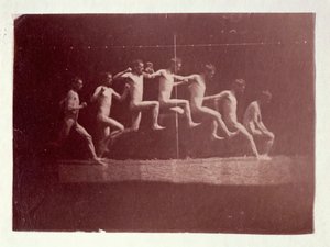 Marey Wheel-fotografier af George Reynolds, 1884. af Thomas Eakins