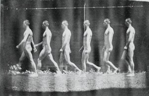 Marey Wheel-fotografier af Jesse Godley, 1884. af Thomas Eakins