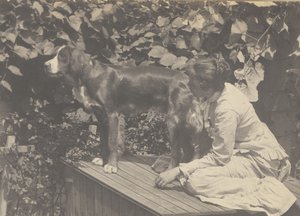 [Margaret Eakins og Harry] af Thomas Eakins